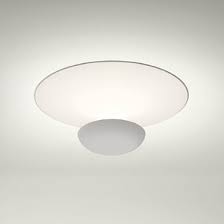 Vaulted ceilings are a desirable architectural feature and can allow for some interesting lighting choices in your home. Vibia Funnel Ceiling Lamp
