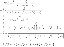 Time Response Of Second Order Control System Worked Example Electrical4u