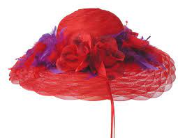 Amazon Com Red Hat Society Hats Beautiful Red Hat Great For Events Gifts Merchandise Costume Headwear And Hats C Red Hat Society Red Hat Ladies Red Hats