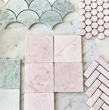 Pink Marble Mosaics Pink Marble Green Bathroom Accessories Marble Bathroom