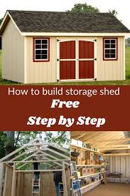 You can take advantage of rafter space, underfloor storage, placement of windows and doors, even reinforce for pulleys and a hoist. Build Free Storage Shed Step By Step Is It Cheaper To Build Your Own Shed Shed Storage Shed Diy Storage Shed Plans