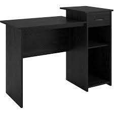 Mainstays Student Desk With Easy Glide Drawer Black Oak Walmart Com Walmart Com The actual desk surface flips over to reveal the mattress but the rest of for shared kids' bedrooms, a bunk bed with a desk underneath can be a good solution.
