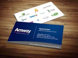 When you consider how affordable and portable they are, it makes sense to always have a few on you to give away. Amway Business Cards A Guide To Being A Successful Amway Distributor