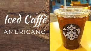 Just add cold water and ice! Iced Caffe Americano Only 1 Minute 3 Ingredient Recipe Youtube