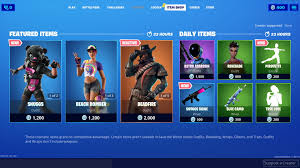 The content rotates on a daily basis. What S For Sale In The Fortnite Item Shop October 18 19