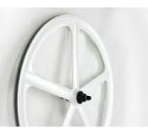 Santafixie 5 Spoke Front Wheel - White
