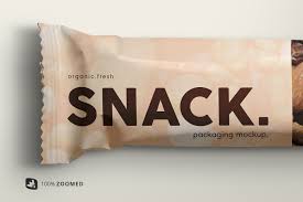 Download Organic Snack Bar Packaging Mockup Designertale
