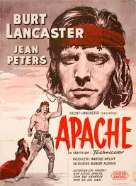 Original authentic vintage poster: Apache (1954)