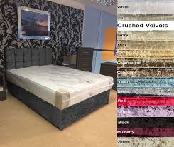 We offer a wide selection of bed sets to perfectly suit your individual sleeping requirements and compliment the décor of your bedroom. Savoy Crushed Velvet Bed Set Orthopaedic Mattress