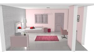 Modelos de 2 quartos variam de acordo com o projeto do profissional (foto ilustrativa). Quarto Infantil De Ana Planta 3d Mooble