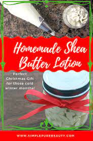 Easy Diy Shea Butter Lotion Recipe Shea Butter Lotion Recipe Shea Butter Lotion Lotion Recipe
