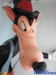 Not just any big bad wolf, but the big bad wolf. Disney Store Display Figure 3 Little Pigs Big Bad Wolf Original Statue Prop 469818299