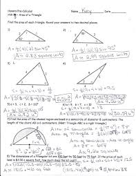 Law Of Sines Worksheet Answers Area A Triangle Using Sine Worksheet Colabug In 2020 Trigonometry Worksheets Word Problem Worksheets Triangle Worksheet