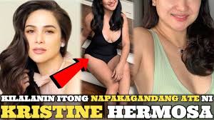Born september 9, 1983), still professionally known by her maiden name kristine hermosa, is a filipina actress who is best known for her roles in pangako sa 'yo, sana'y wala nang wakas, and dahil may isang ikaw. Meet Kathleen Hermosa The Beautiful Eldest Sister Of Kristine Hermosa Youtube