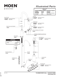 What kind of kitchen faucets do arbor make? Moen 87028bl Edwyn Matte Black One Handle High Arc Pulldown Kitchen Faucet Exploded Parts View Manualzz