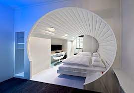 Pin By Radames Quinones On Home Unique Bedroom Furniture White Bedroom Design Bedroom Design