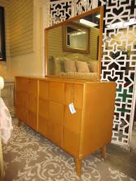 Heywood wakefield vintage bedroom set furniture champagne color. Heywood Wakefield Dresser At The Missing Piece