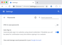 You can also the personal stuff page to manage whether google chrome saves passwords in the first place. Turn Off The Built In Password Manager In Your Browser 1password