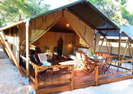 Huge range of glamping sites. Safari Tents For Glamping Holidays In Camping Cikat Camping Cres Losinj