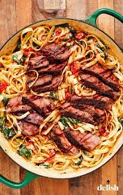 Creamy Steak Fettuccine Is Crazy Addictive Recipe Fettuccine Recipes Easy Pasta Recipes Recipes
