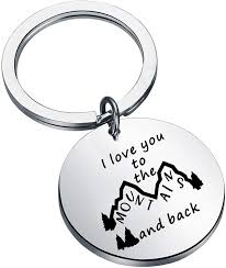 The holidays are both great and terrible. Amazon Com Fustmw Couples Keychain Gifts Mountain Lover Gifts Boyfriend Girlfriend Gifts I Love You To The Mountains And Back Outdoor Lover Gifts Mountains And Back Jewelry