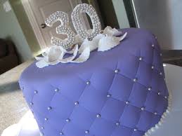 30th Birthday Cake For Her Purple 30th Birthday Birthday Cakes Purple Cakes Birthday 30th Birthday Cake For Her Cake Designs Birthday