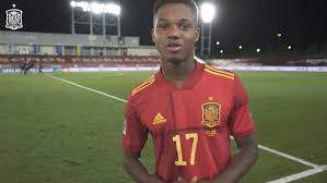 Spain Ansu Fati Dedicates His Goal To His Brother Xenbet