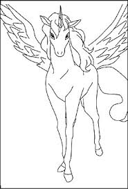 Malvorlagen Und Ausmalbilder Von Einhorn Und Pegasus