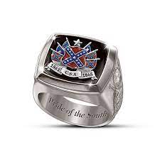 Civil War Commemorative Ring Rings For Men Sterling Silver Mens Sterling Silver Rings