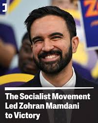 Pundits have emphasized Zohran Mamdani's videos and charisma and Andrew  Cuomo's weaknesses in Mamdani's victory. But easily the most important  factor in that victory is the movement that the Democratic Socialists of