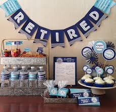 High quality retired navy gifts and merchandise. Retirement Party Printable Navy Blue Turquoise Includes Etsy