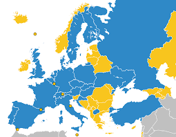 Uefa euro 2020 will be the 16th edition of highly successful european national team tournament taking place this year in summer from 12 june that allowed uefa to allocated a record breaking prize money pool for 2020 event where €371 million will be distributed among qualified teams and. File Uefa Euro 2020 Qualifying Map Svg Wikimedia Commons
