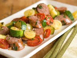 Recipe Sweet Italian Sausage With Zucchini And Tomatoes Recipe Sweet Italian Chicken Sausage Recipe Sweet Italian Sausage Recipes Homemade Sausage Recipes