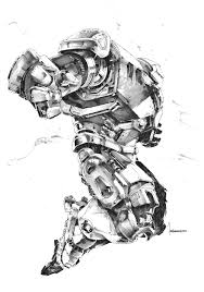 Cartoon Hulkbuster Drawing Hulk buster illustration, iron man's armor hulkbusters world war hulk, ironman, heroes, avengers png. cartoon hulkbuster drawing