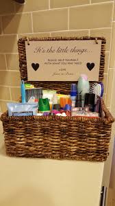 29 Small Guest Bathroom Ideas To Wow Your Visitors Bathroom Basket Wedding Wedding Bathroom Unusual Wedding Favours
