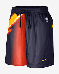 Blue & gold holiday by ron lennon + wellsy. Golden State Warriors City Edition Courtside Men S Nike Nba Shorts Nike Com