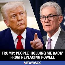 President Donald Trump said Tuesday that despite his long-standing desire  to replace Federal Reserve Chairman Jerome Powell, others are preventing  him from doing so. MORE: https://bit.ly/3K6BVHM