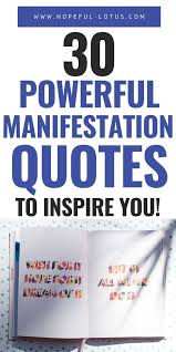 Download 30 Powerful Manifestation Quotes To Inspire You Through The Phases