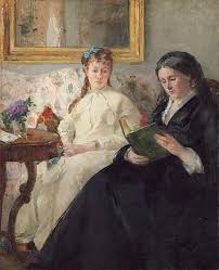 The mother and sister of the artist. Berthe Morisot Wikiwand