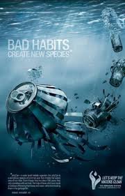 Bad Habits Create New Species By Spotlight For The Romanian Waters National Administration P Graphic Design Posters Black Wallpaper Iphone Save Our Oceans