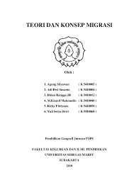 Kita mungkin sering mendengar kata migrasi. Pdf Teori Dan Konsep Migrasi Oleh Ryexa Ephany Islandtt Academia Edu