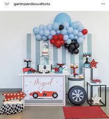 Our huge selection of kits, decorations, backdrops, tableware, accessories, awards, inflatables, signs, banners, costumes, tableware, and more will make you the star of the party. Pin By King Co Event Design On Sweet Table Inspiration Race Car Birthday Party 2nd Birthday Party For Boys Cars Birthday Party Decorations