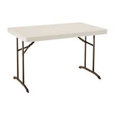 Lifetime 22645 Commercial Folding Table 4 Feet Almond For More Information Visit Image Link Note It Is Affiliate Link To Ama Lifetime Tables Cheap Patio Furniture Furniture Direct
