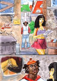 Enjoy the Interracial Shemale Porn Comics in Futa Comics - FutaToon