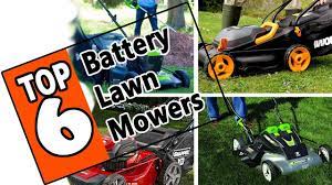 This is where a battery powered lawn mower comes in handy. Best Battery Powered Lawn Mower 2019 Review Of The Top 6 Cordless Electric Mowers On The Market Youtube