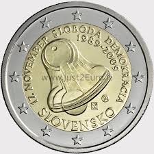 Ako je slovensko zastúpené v rôznych inštitúciách eú, akou sumou do rozpočtu prispieva, koľko prostriedkov z neho dostáva, jeho politický systém a údaje o obchode. 2 Euros Coin Slovakia 2009 Velvet Revolution Just2euro Euro World Coins Sets