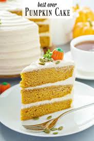 The Best Pumpkin Cake Three Layers Of Super Moist Spiced Pumpkin Cake Made Completely From Pumpkin Cake Recipes Pumpkin Cake Easy Pumpkin Cake Recipes Easy