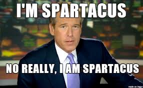 Image result for i'm spartacus