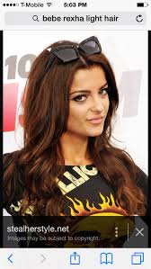 Bebe Rexha In Reddish Brown Hair Bebe Rexha Bebe Hair