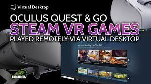 Hidden In The Last Virtual Desktop Was The Ability To Play Steam Vr Games Even Remotely From Your Pc You Don T Need To Do Anythi Leap Motion Oculus Vr Games